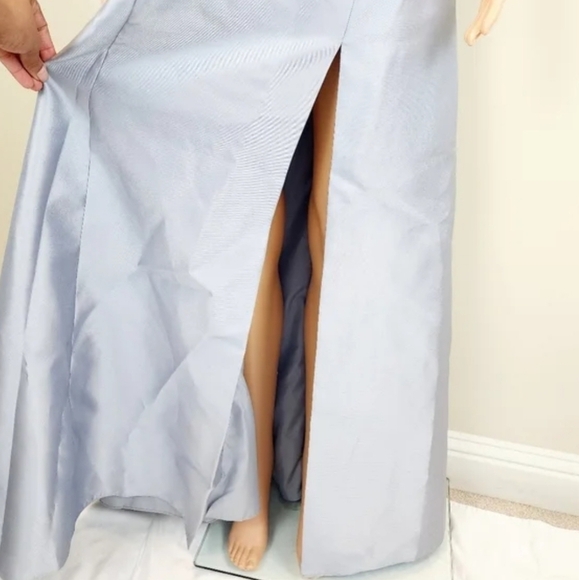 Alfred Sung Sleeveless Square-Neck Princess Line Gown Size 8 - Picture 8 of 12